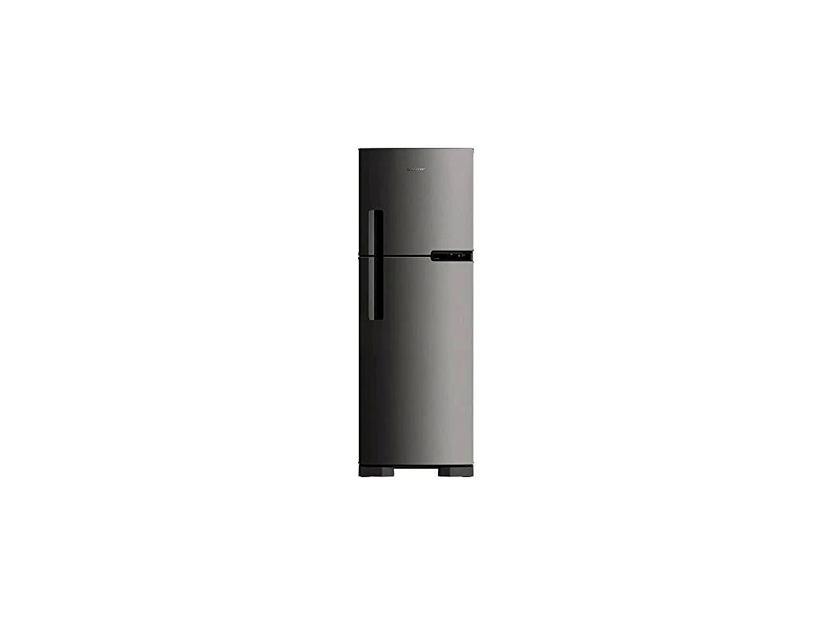 Geladeira Brastemp Frost Free Duplex 375L Inox (BRM44HK)