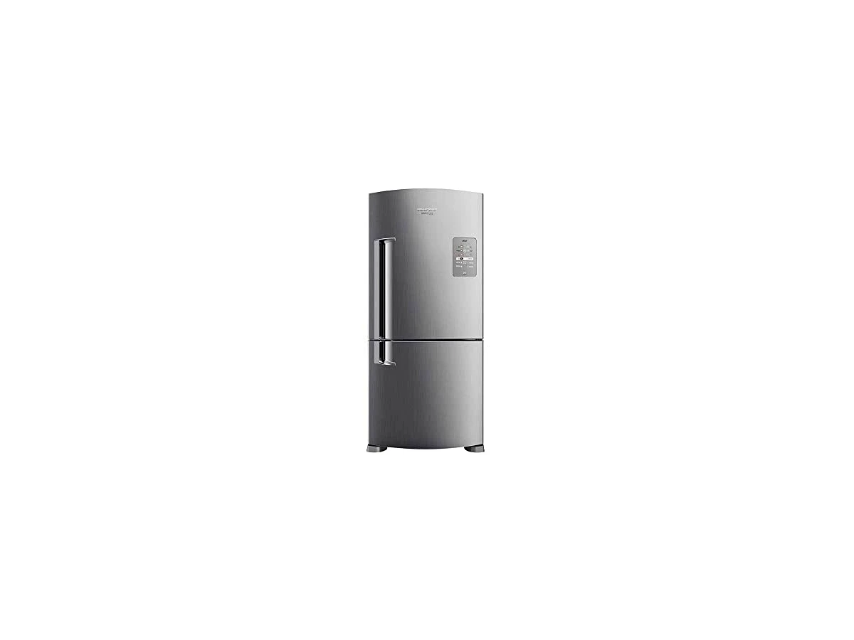 Geladeira Brastemp Frost Free Inverse Alta Capacidade 573 Litros Cor Inox - BRE80AK