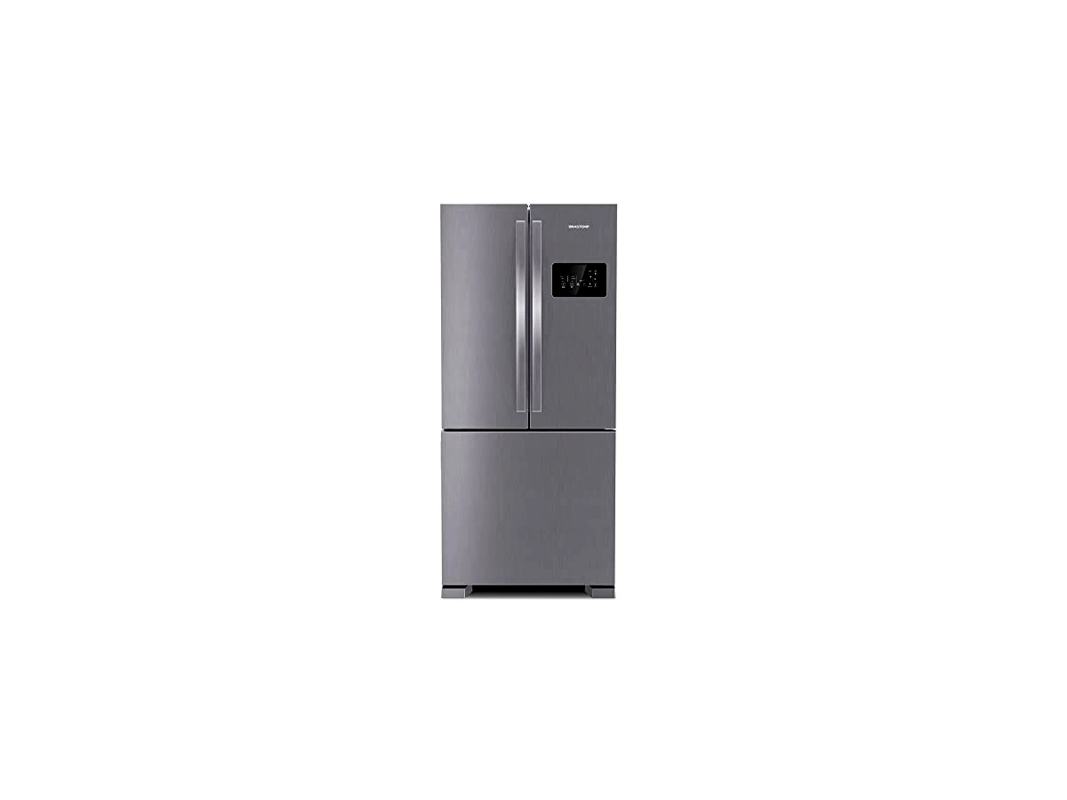 Geladeira Brastemp French Door Frost Free Inverter 554L Inox (BRO85AK)