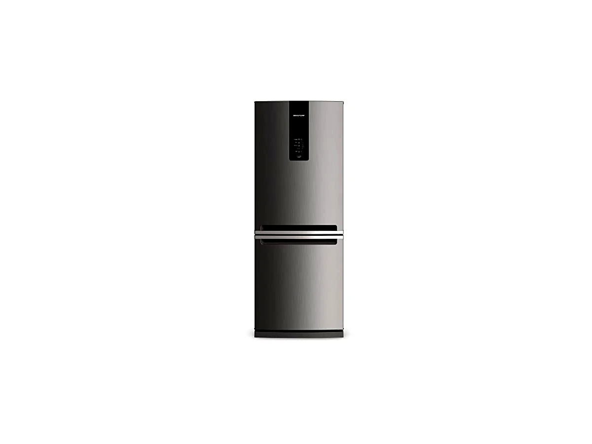 Geladeira Brastemp Frost Free Inverse 443 Litros Cor Inox (BRE57AK)