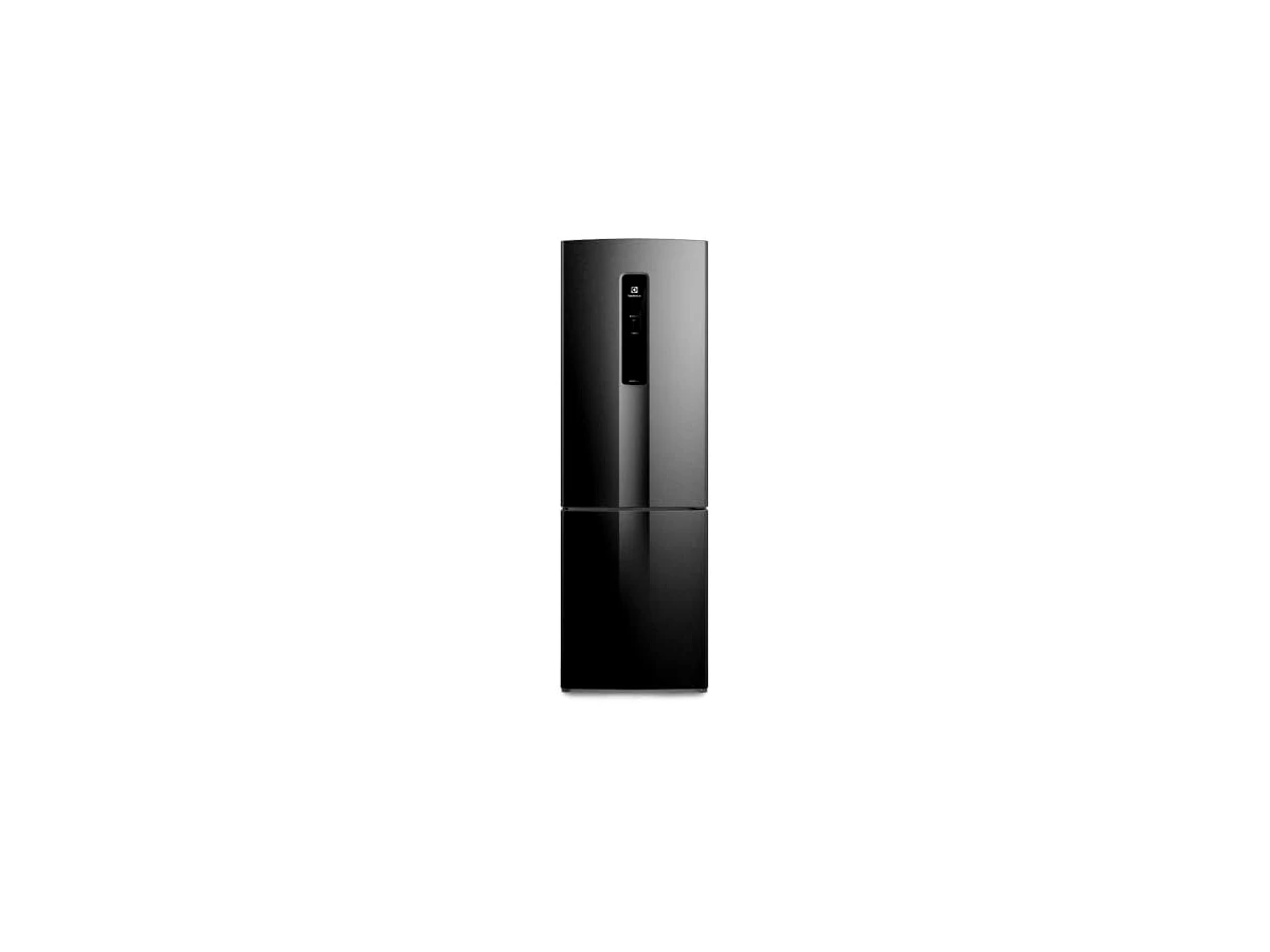 Electrolux Frost Free Inverter Efficient AutoSense 400 Litros Black Inox Look (IB6B)