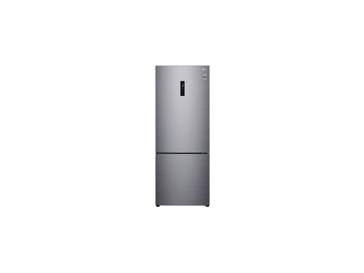 LG Bottom Freezer Inverter 451 Litros Aço Escovado (GC-B569NLLM)