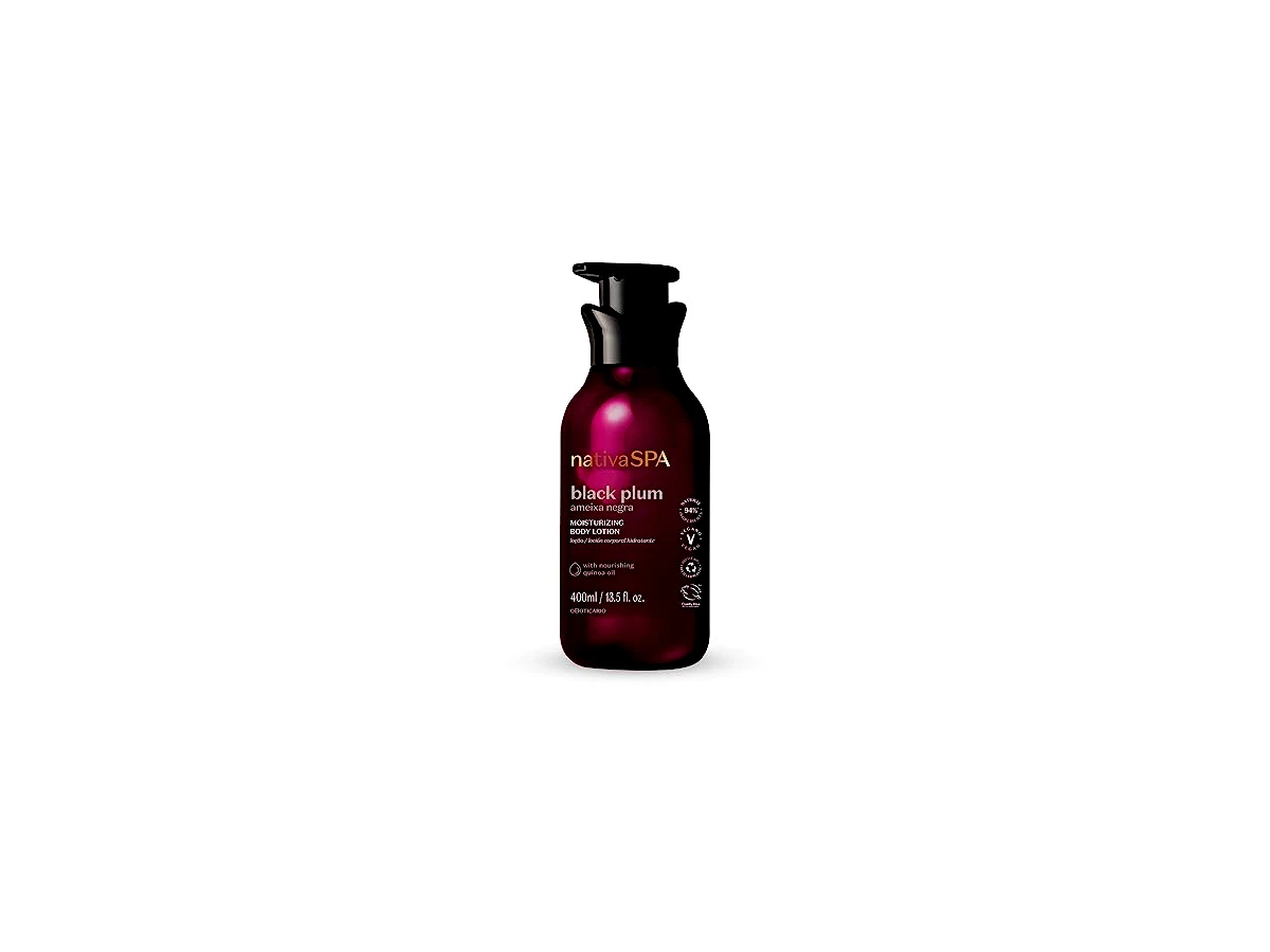 O Boticário Loção Desodorante Hidratante Corporal Nativa SPA Ameixa Negra 400ml