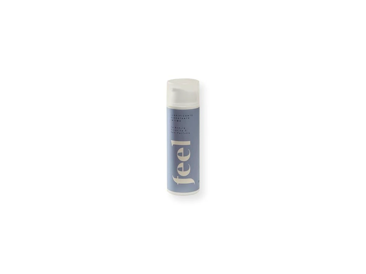 Feel Gel Hidratante Íntimo Natural com Vitamina E, Aloe Vera e Extrato de Calêndula - 50ml