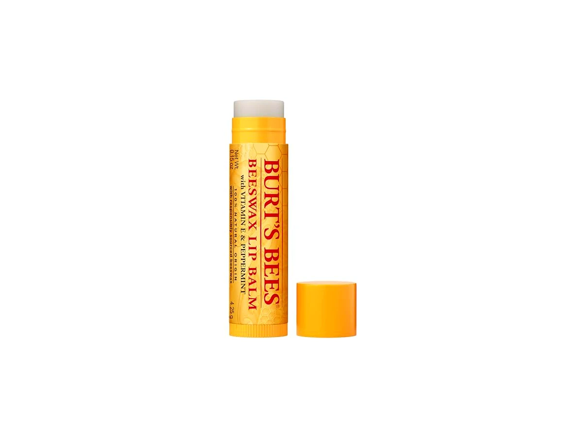 Burt's Bees Lip Balm Cera de Abelha com Vitamina E e Hortelã-Pimenta 4,25g