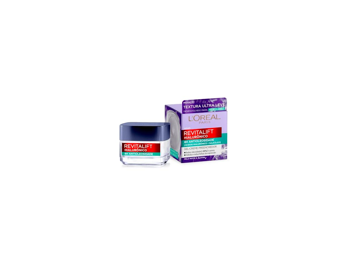L'Oréal Paris Revitalift Hialurônico Antioleosidade, 49 g
