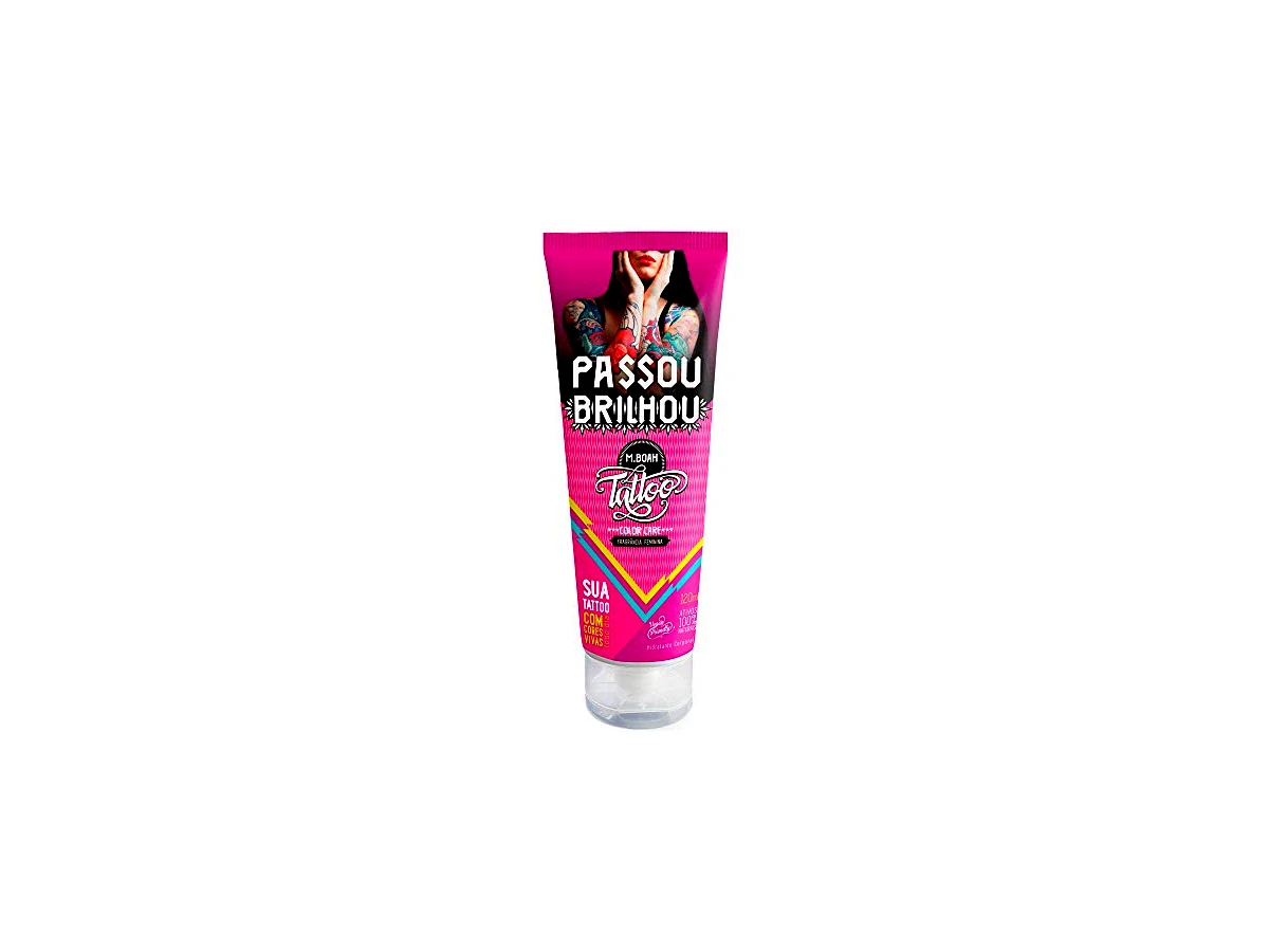 Loção Hidratante Corporal MBoah Tattoo Color Care Revitalizador de Cores 200ml