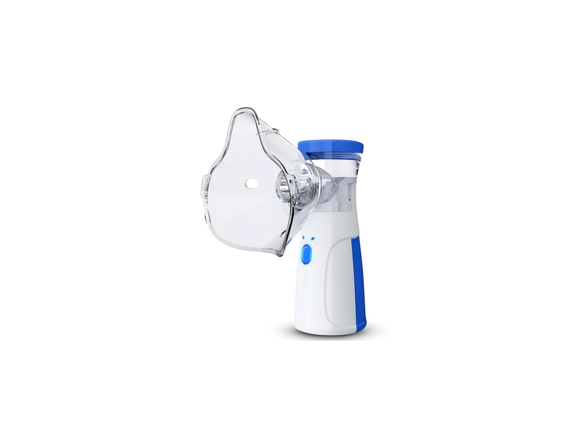 Nebulizador Inalador Ultrassônico Sem Fio Recarregável