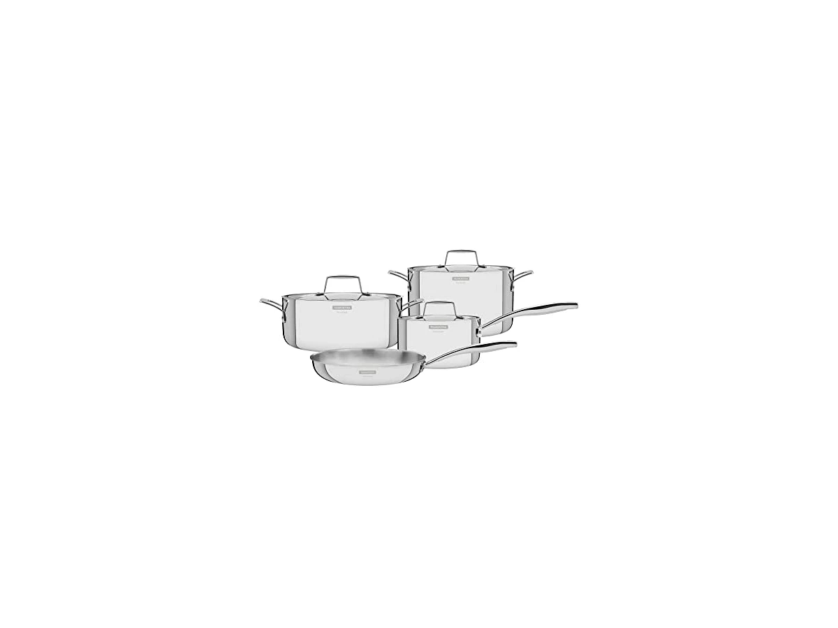 Tramontina Grano 4 Peças 65140/000 — modelo 65140000, com tampas de inox