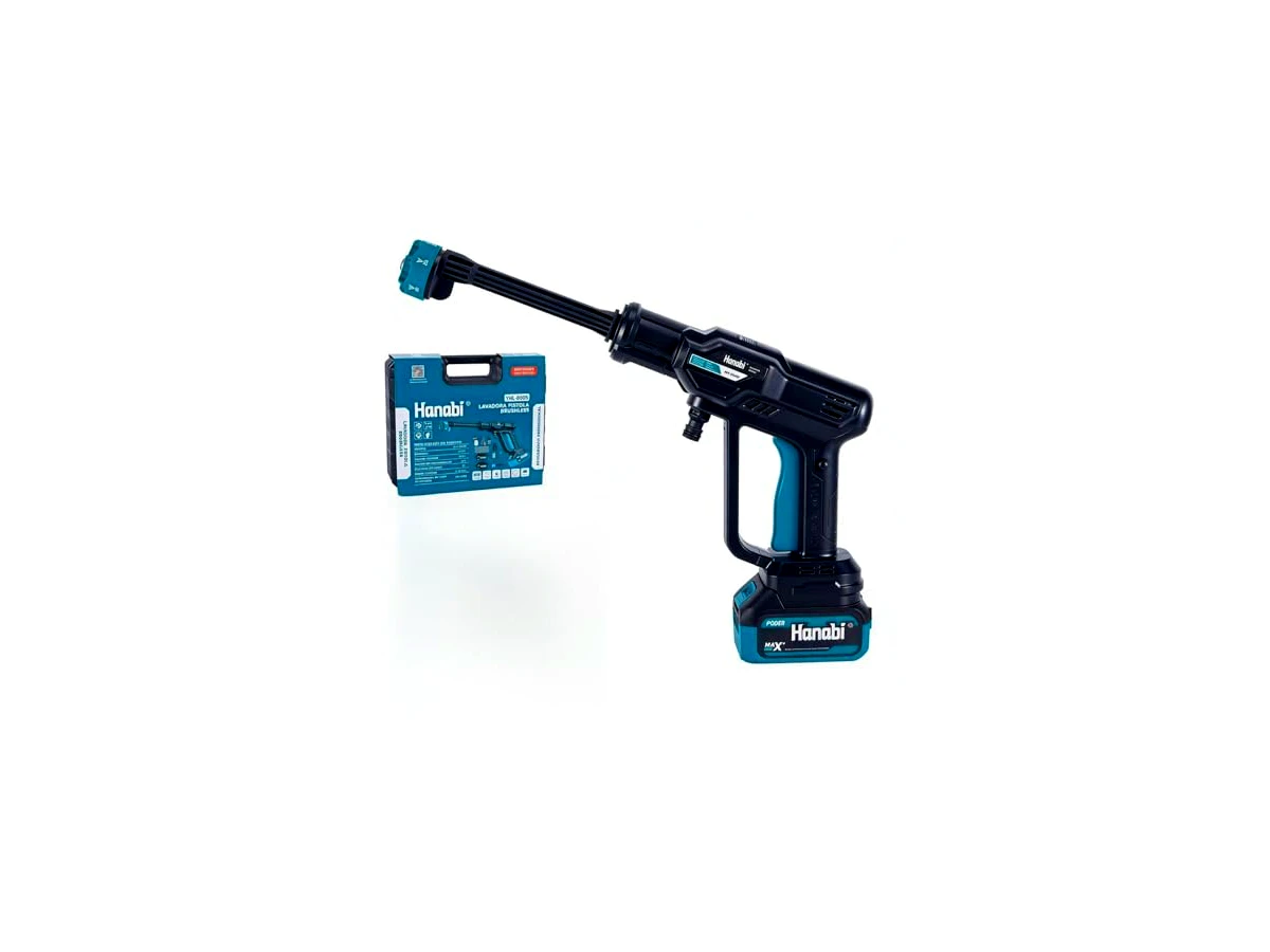 Lavadora de Alta Pressão a Bateria Hanabi Brushless 21V 960W