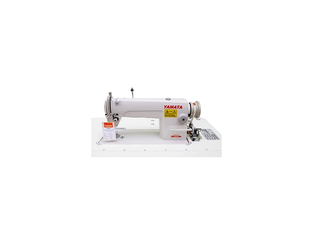 Reta Industrial Yamata Com Mesa e Motor 1 Agulha 5500ppm Silenciosa Completa