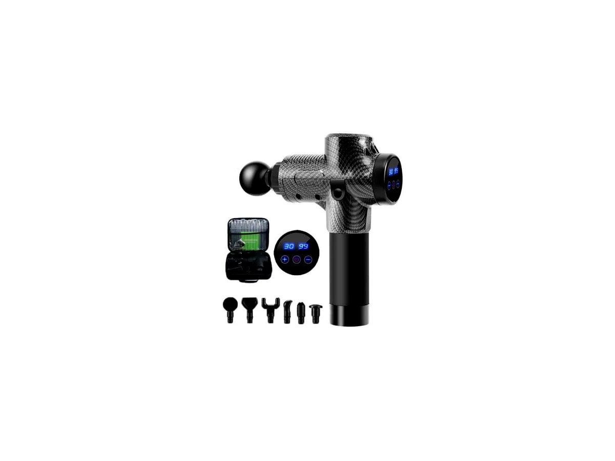 Pistola Massageadora Muscular Profissional Fisioterapia 30 Velocidades