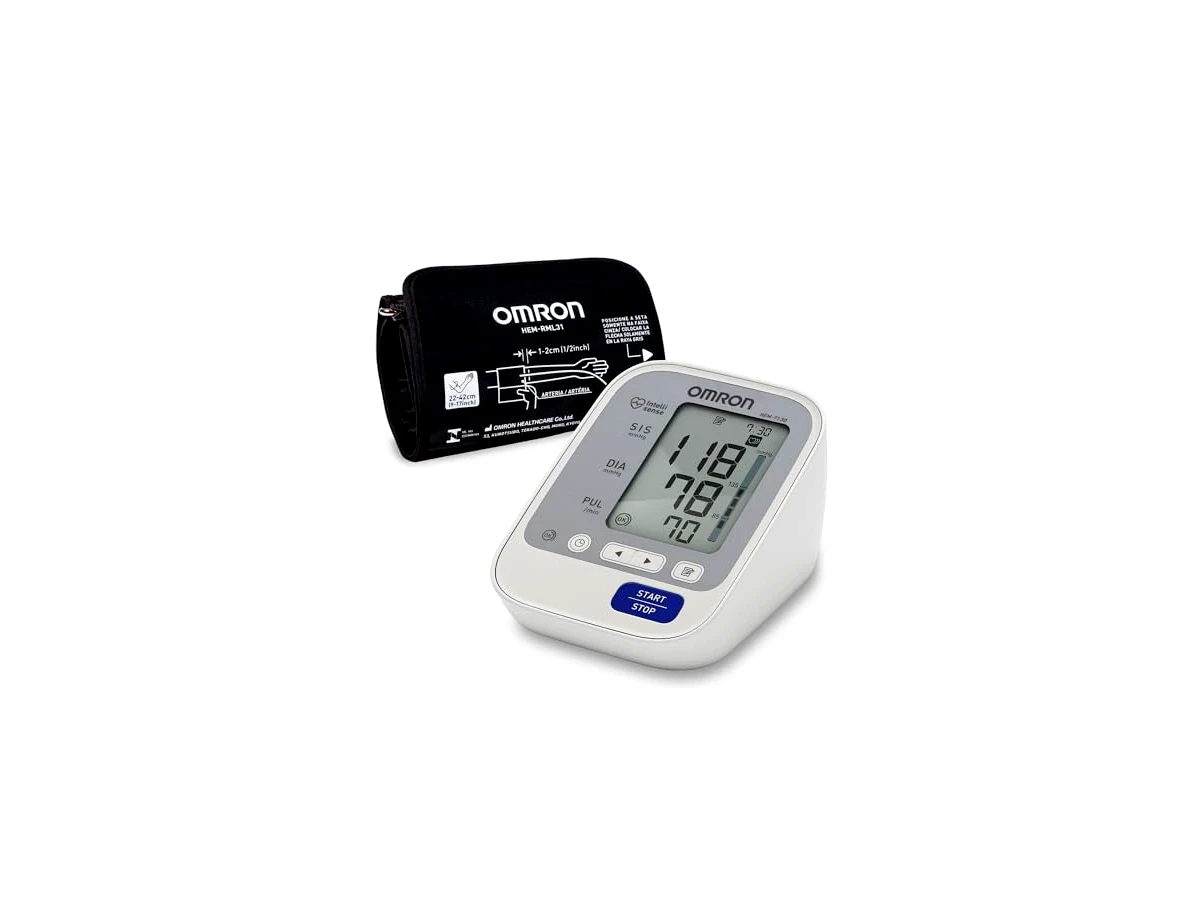 Monitor de Pressão Arterial Automático de Braço Omron Elite HEM-7130