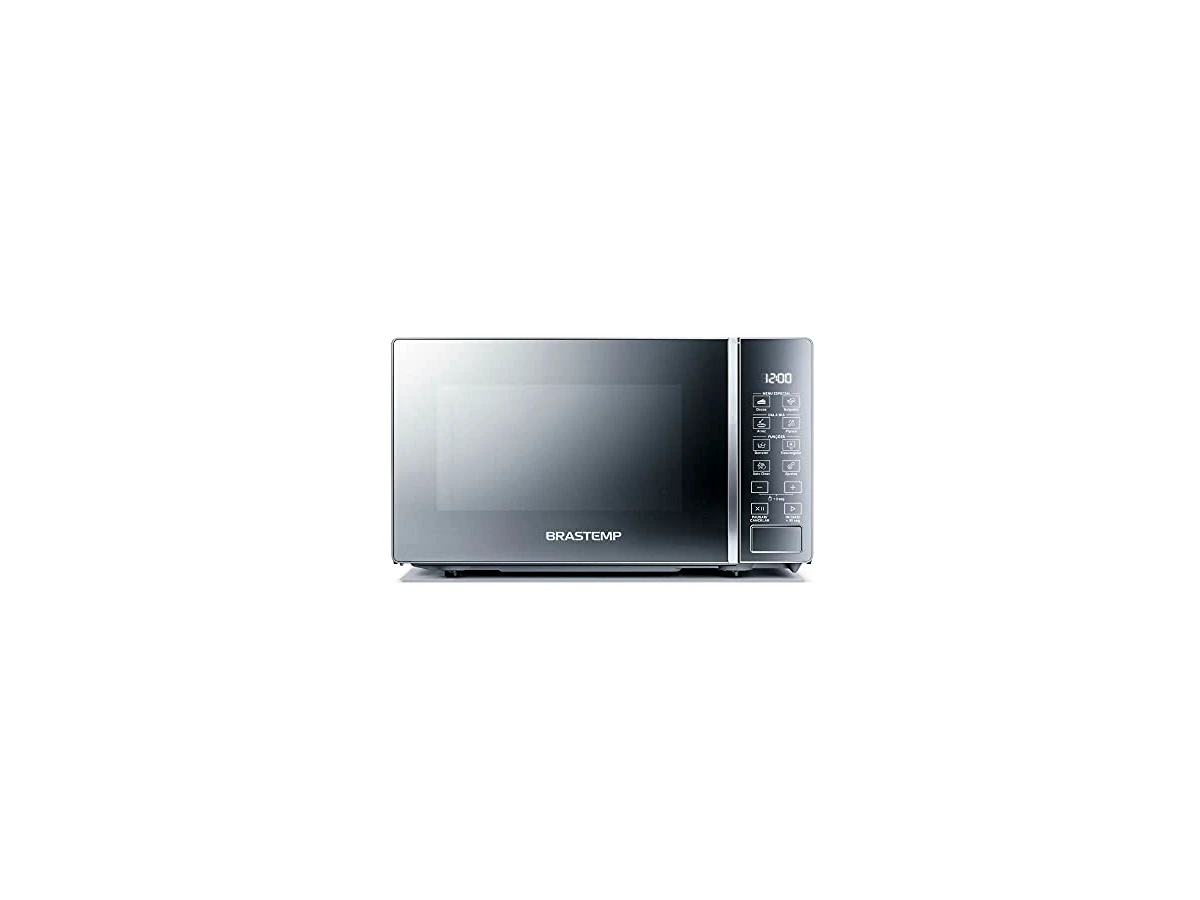 Micro-ondas Brastemp 20 Litros cor Inox Espelhado com Funções Pré-preparo - BMS20AR