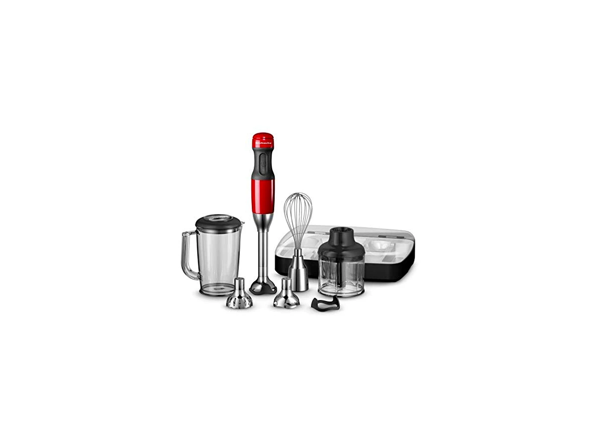 Mixer de Mão KitchenAid com Velocidade Variável Empire Red KEB25AV