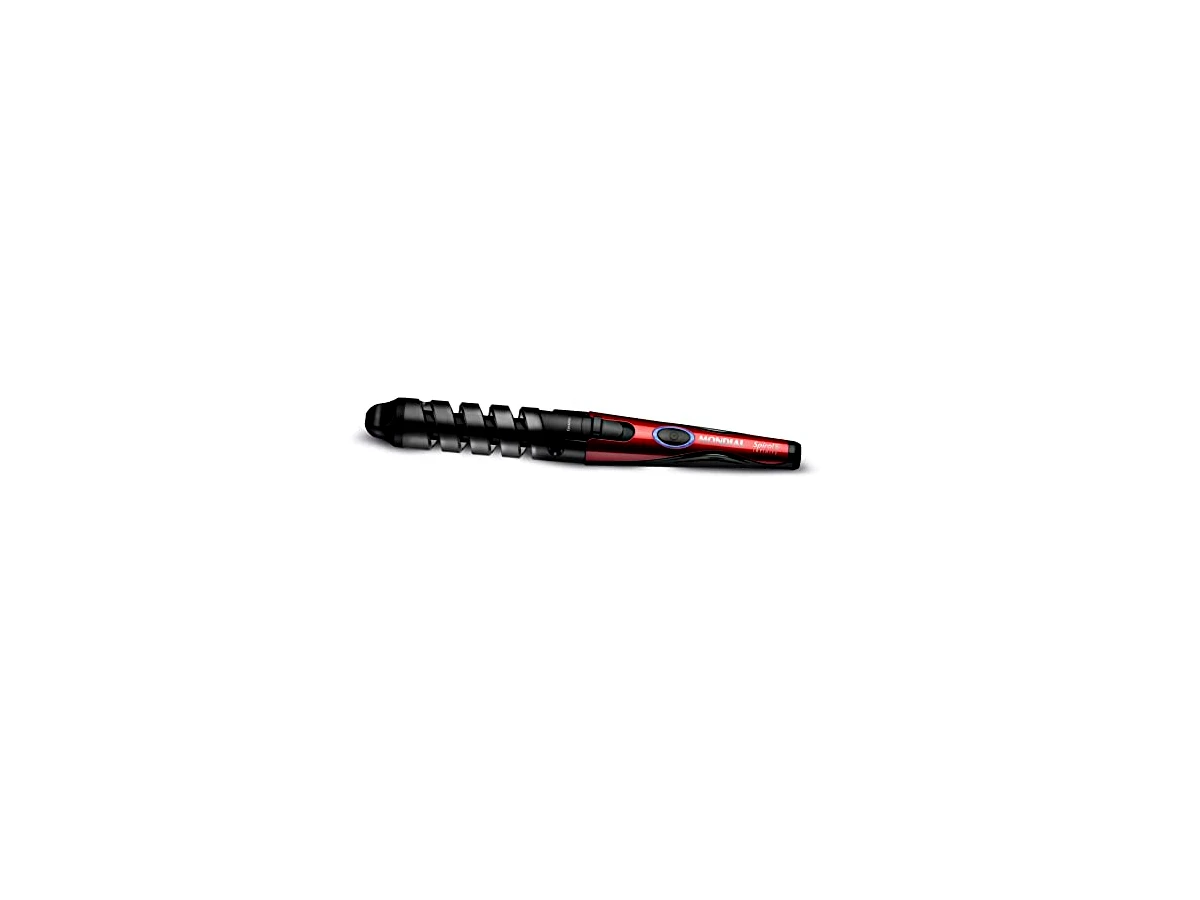 Modelador de Cachos Espiral Mondial Spiral Infinity EM-05 com Revestimento Cerâmico Bivolt (Preto/Vermelho)