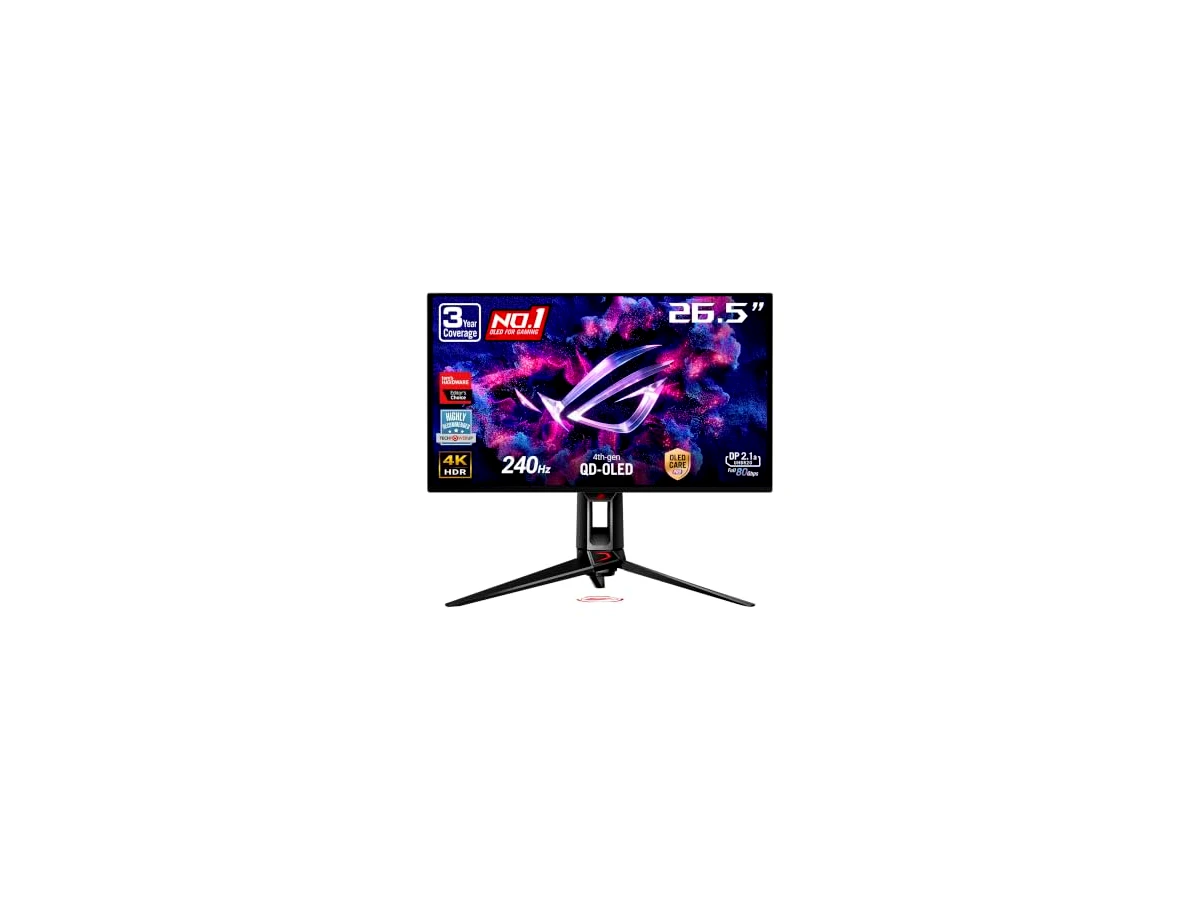 ASUS ROG Swift OLED PG27UCDM, 26,5", QD-OLED 4K, 240 Hz