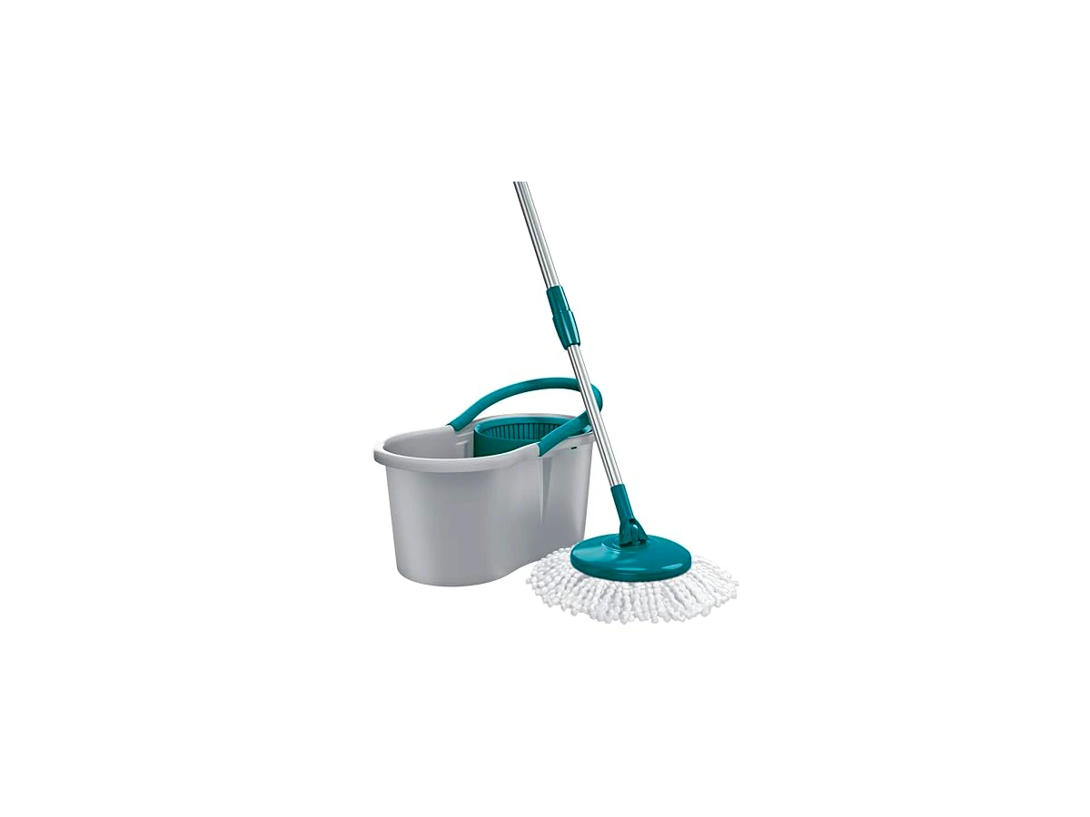 Mop Giratório Flash Limp Fit Compacto Balde 8 Litros MOP5010