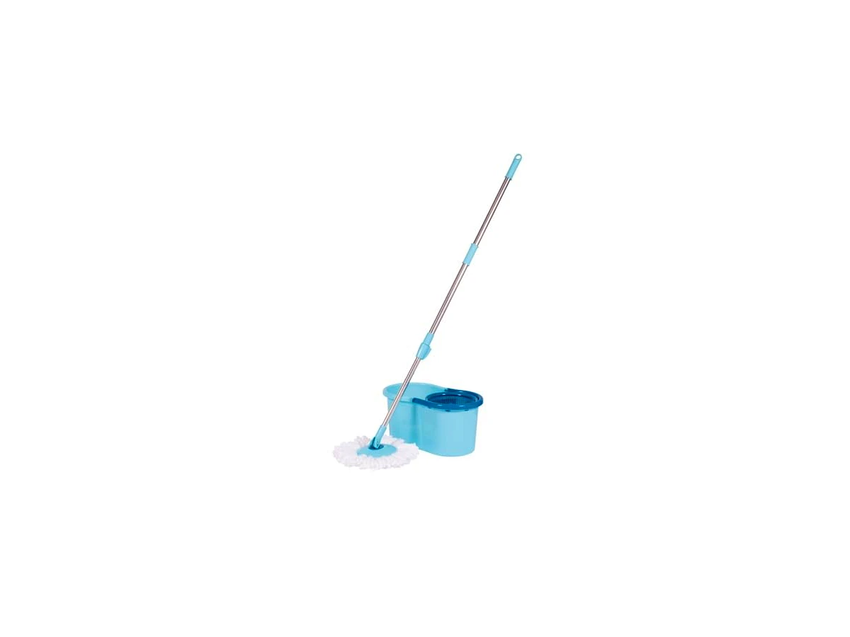 Mop Giratório Mor Limpeza Prática Cesto Plástico Balde 13 Litros Ref. 8270