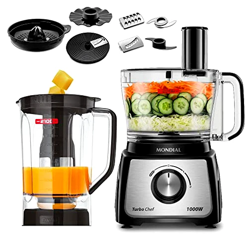 Mondial Turbo Chef 9 em 1 MPN-01-BF, preto, 1000 W, 220 V