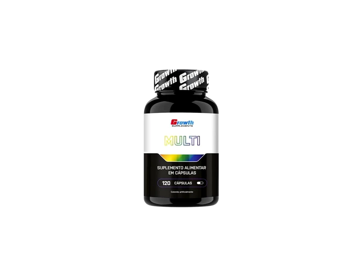 Growth Supplements Multivitamínico (120 cápsulas)