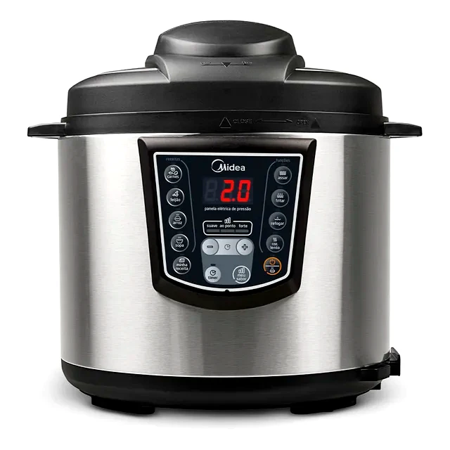 teste Panela de Pressão Elétrica Midea 6L