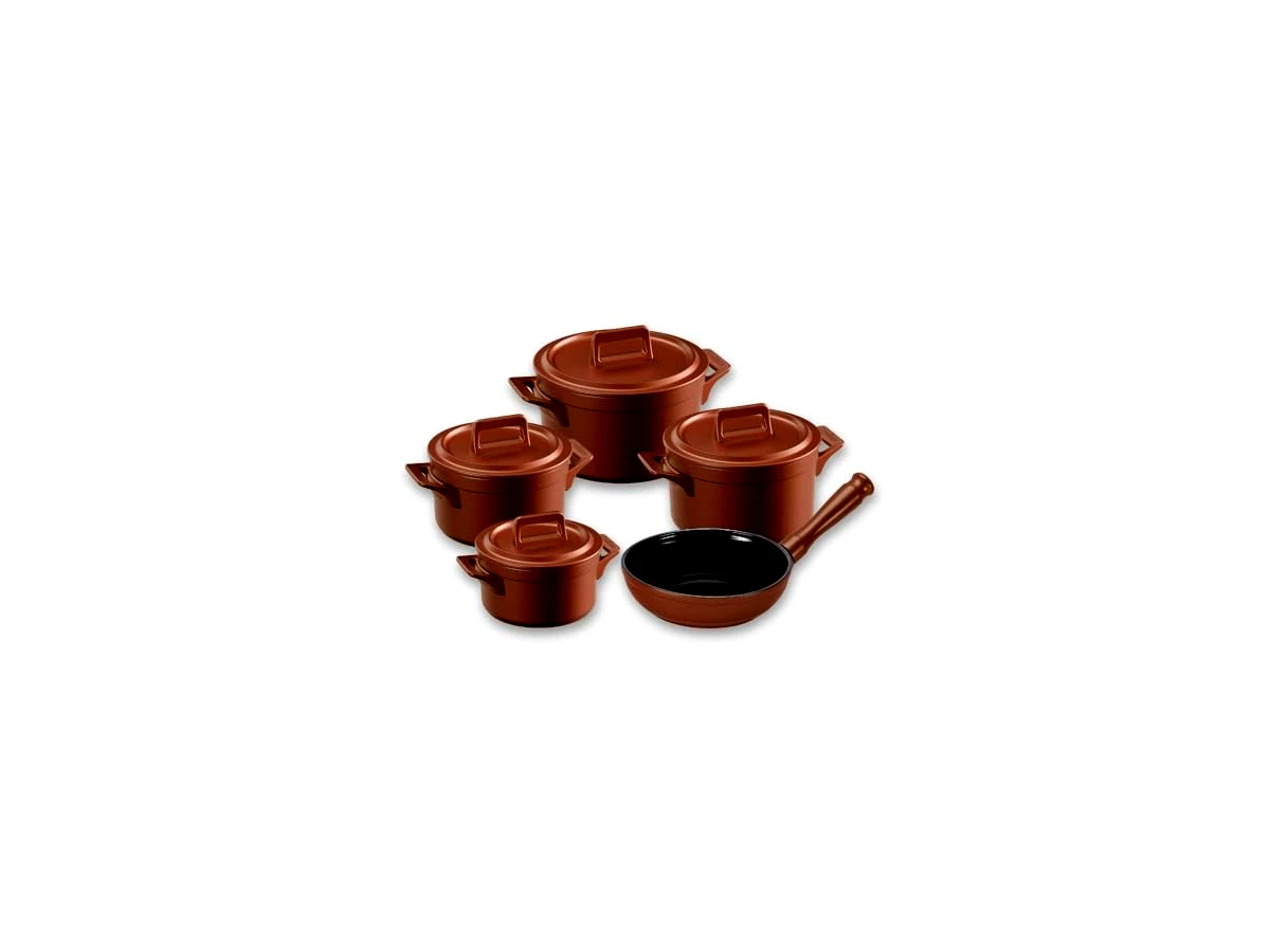 Ceraflame Conjunto Clear+ Indução 5 Peças