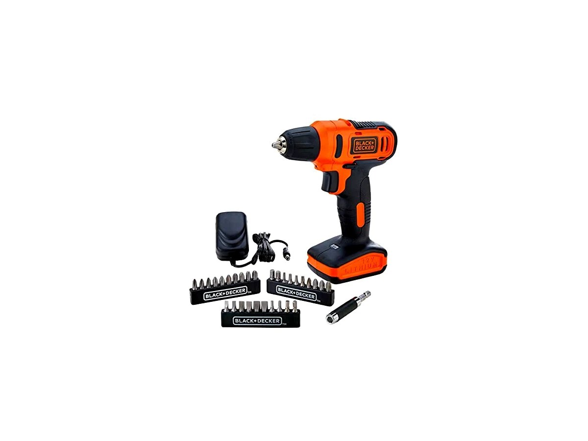 Parafusadeira e Furadeira a Bateria 12V Black+Decker LD12SP