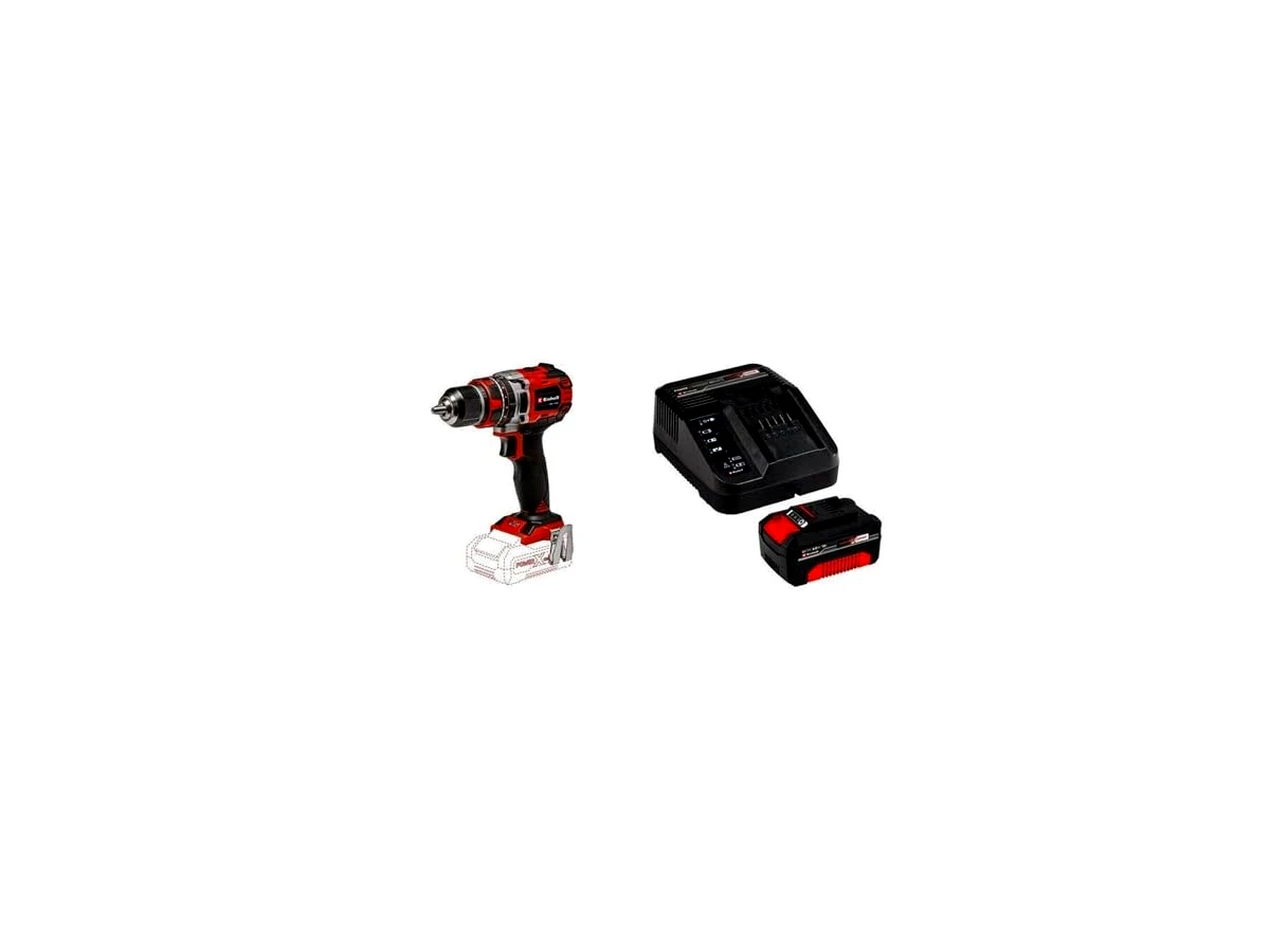 Einhell Furadeira e Parafusadeira de Impacto a Bateria 18V TE-CD 18/50 Li-i BL