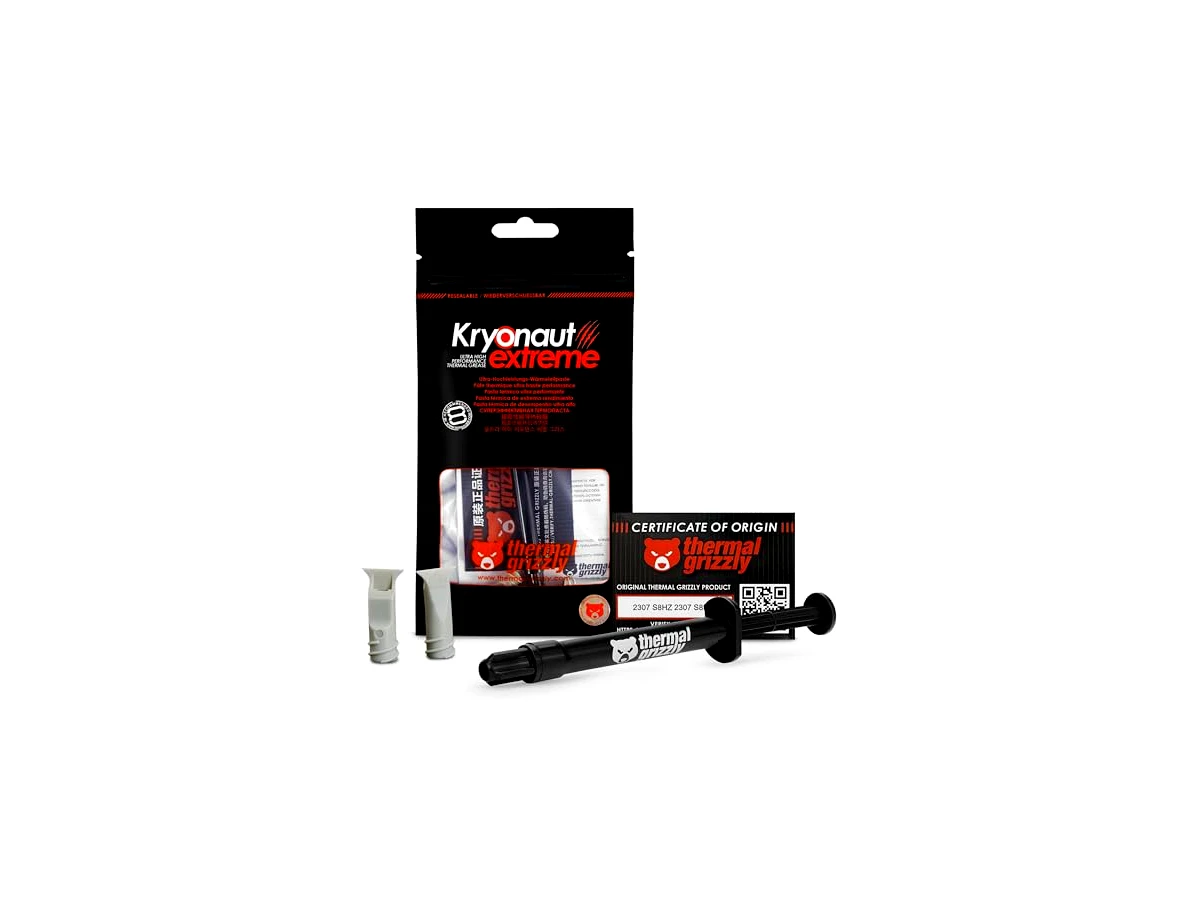 Thermal Grizzly - Pasta térmica Kryonaut Extreme para refrigeradores | Pasta para dissipador de calor - 2 gramas