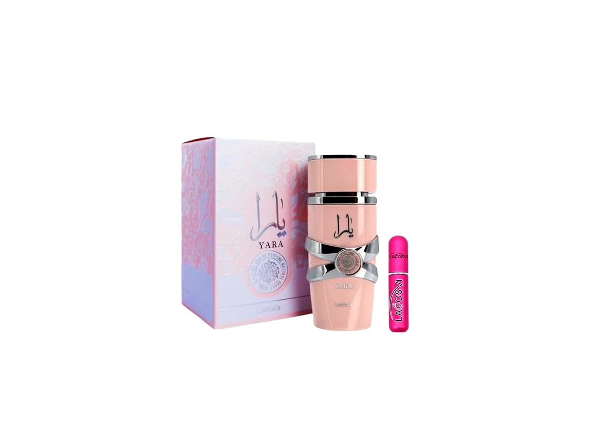Lattafa Yara Eau de Parfum (Frasco Rosa)