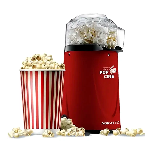 teste Pipoqueira Elétrica Agratto 1200W Pop Cine