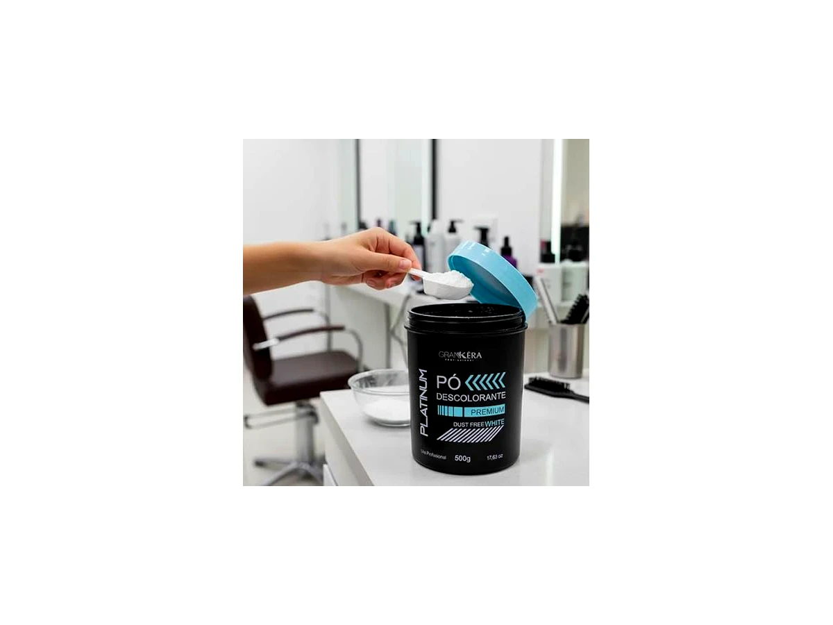 Pó Descolorante Grankéra Premium Dust Free White 500g