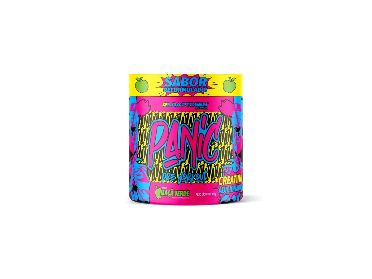Panic Pré Workout Maça Verde 300g