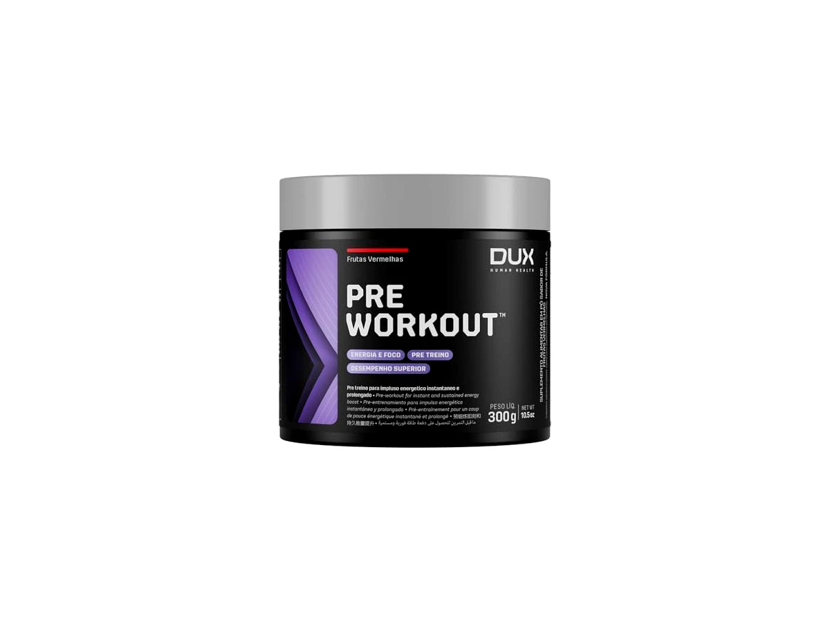 Pré-Treino Pre Workout Original 300g Sabor Limão - Dux Nutrition