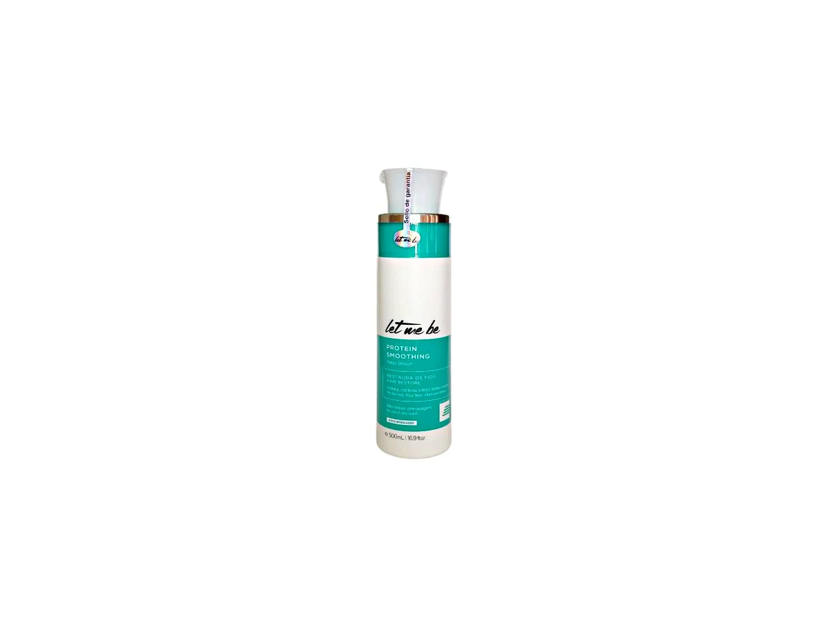 Let Me Be Protein Smoothing Passo Único Sem Formol Alisamento Capilar 1 Litro