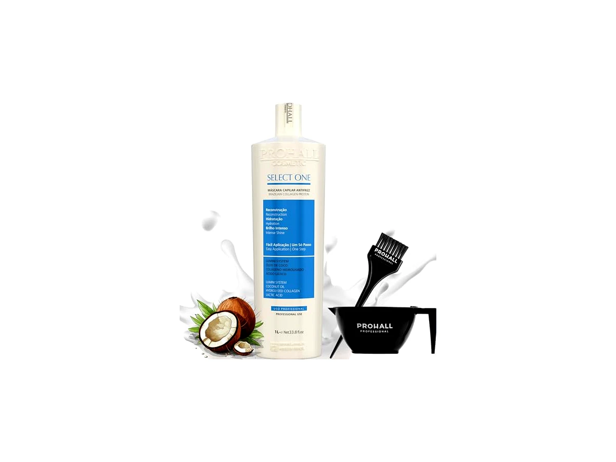 Prohall Professional Select One Um Só Passo 1 Litro