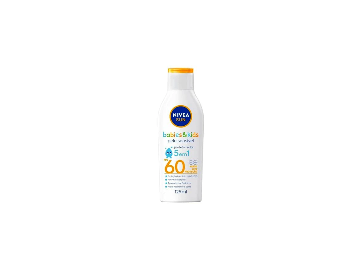 NIVEA Sun Kids Sensitive Loção Protetora FPS 60 200ml