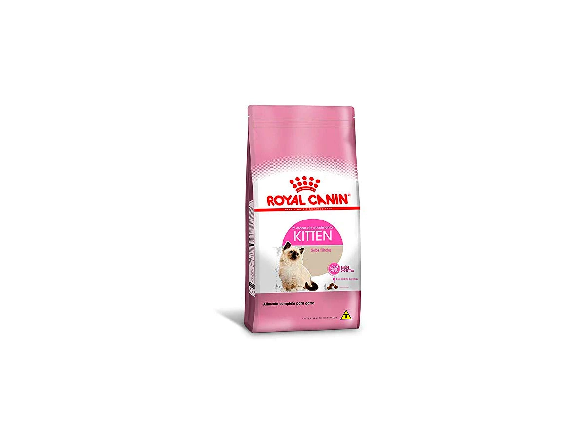 Ração Royal Canin Kitten para Gatos Filhotes de 4 a 12 Meses - 1,5kg