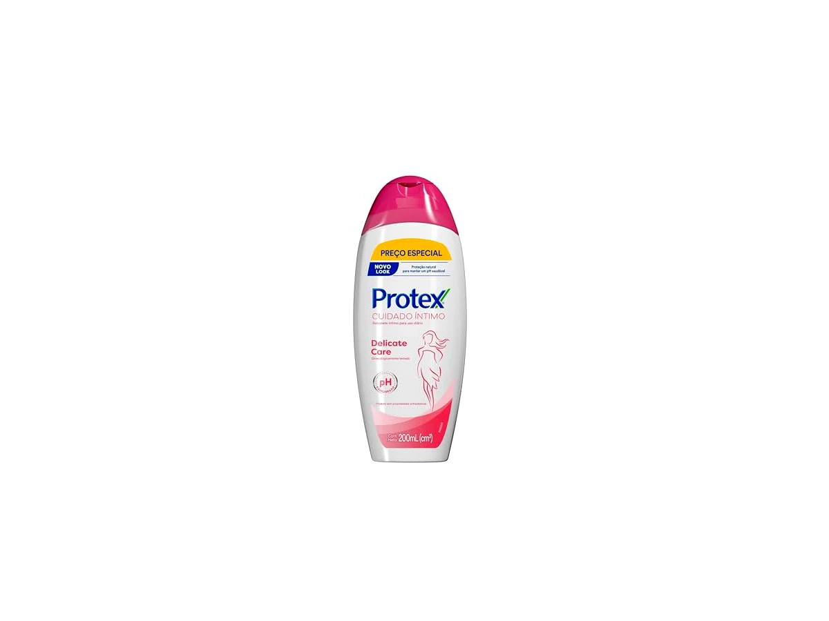 Sabonete Líquido Íntimo Protex Cuidado Íntimo Delicate Care 200ml