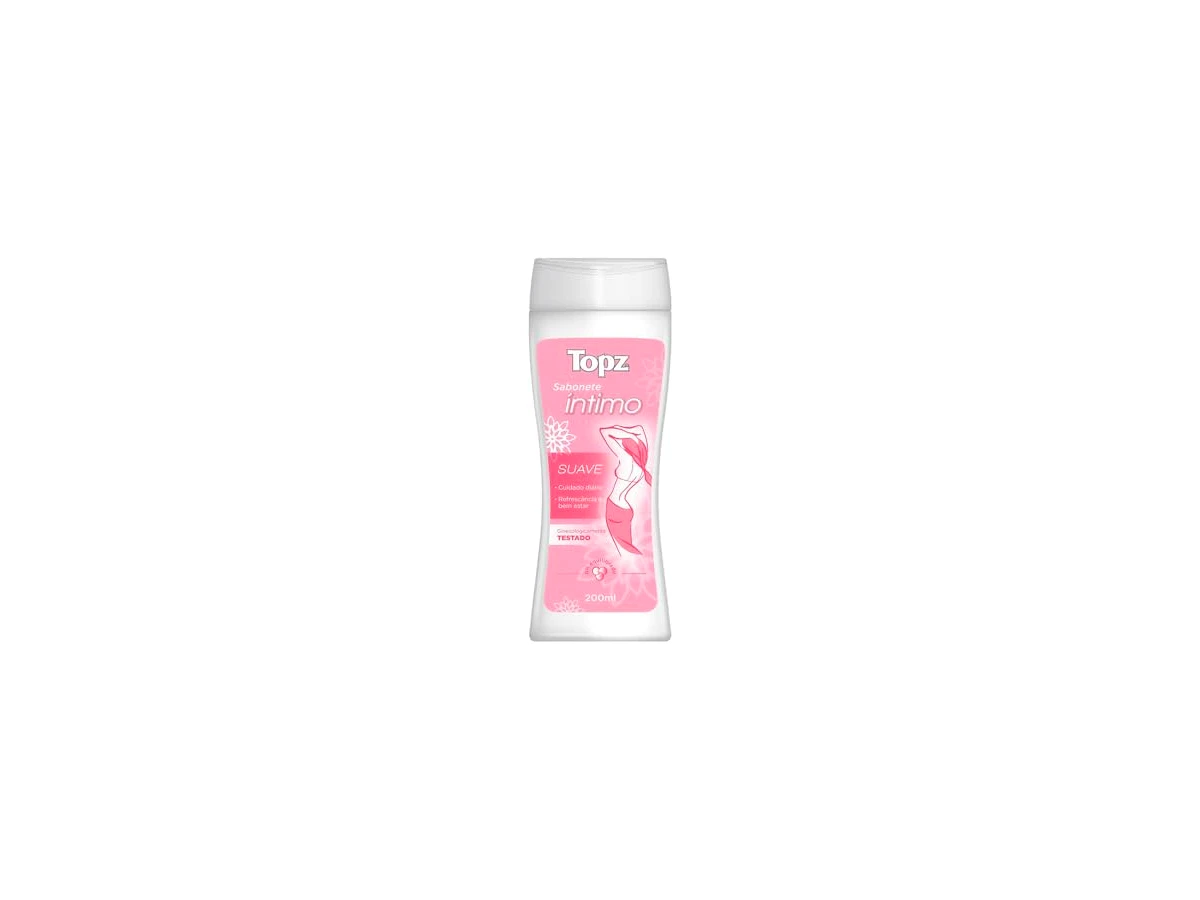 TOPZ Sabonete Íntimo Feminino Suave 200ml