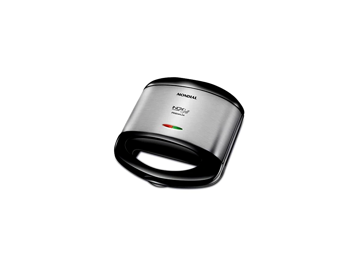 Sanduicheira e Grill Mondial Inox Premium S-07