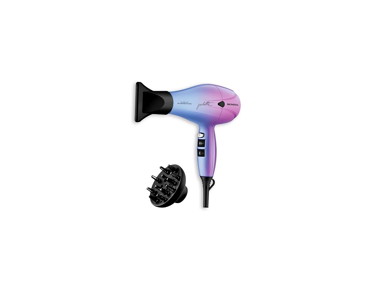 Secador de Cabelo Mondial By Juliette Duo Colors SCP-JU 2000W