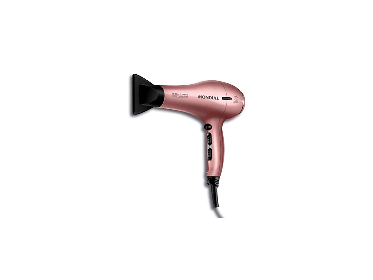 Secador de Cabelo Mondial Golden Rose SCP-01 2000W