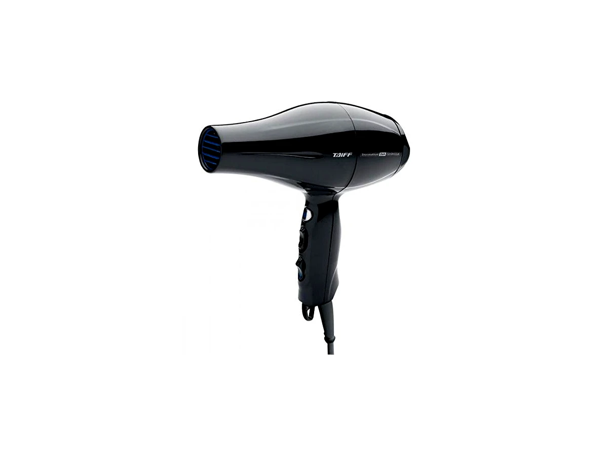 Secador de Cabelo Taiff Tourmaline Íon Cerâmica 2000W Motor AC Profissional Preto