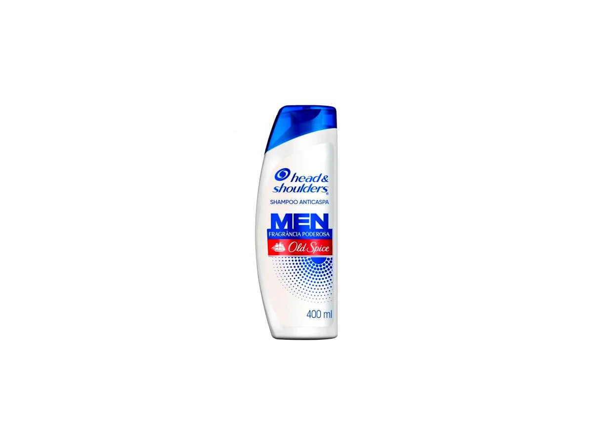 Head & Shoulders Shampoo Anticaspa Fragrância Poderosa Old Spice 400 ml