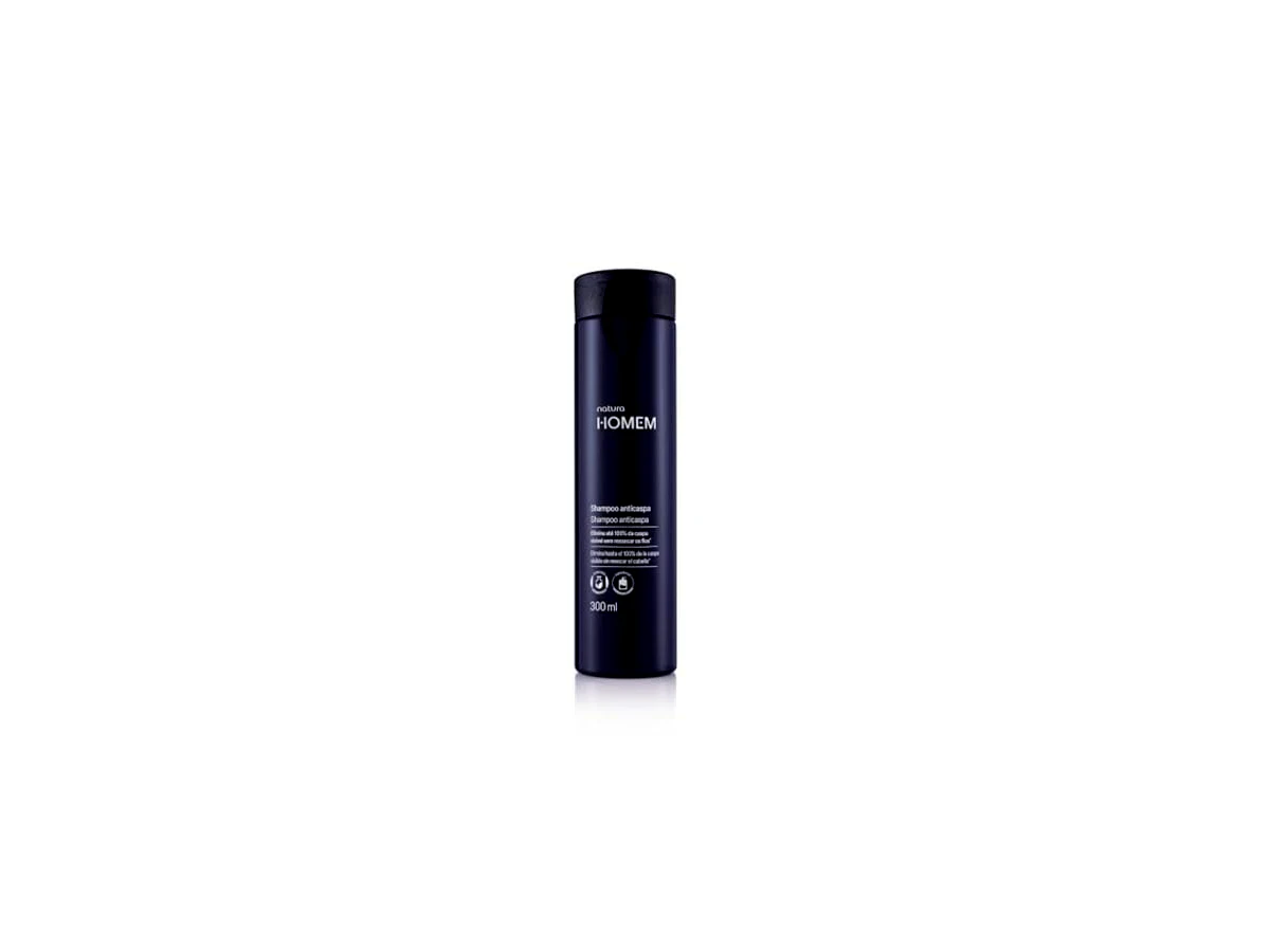 Homem Shampoo Anticaspa, 300ml, Original - Natura