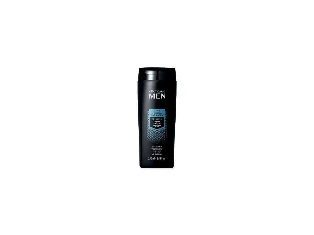 O BOTICARIO MEN 2 EM 1 SHAMPOO CONDICIONADOR ANTICASPA 250ml