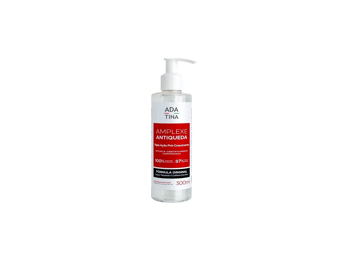 Ada Tina Amplexe Shampoo Antiqueda, 300ml, Tripla Ação Pró-Crescimento, Fórmula Original (versão próxima disponível; 250ml exato não encontrado em listagens ativas)