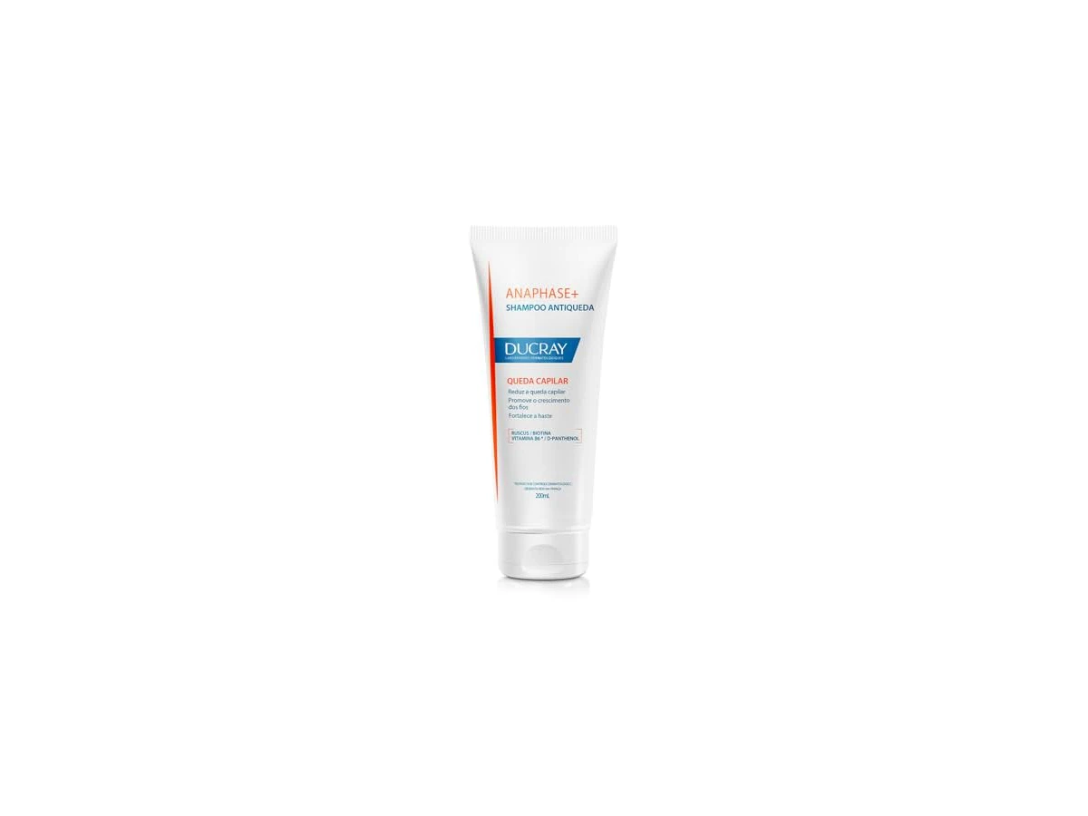 Ducray Anaphase+ Shampoo Antiqueda 200ml, Fortalece e Revitaliza os Fios, Reduz Queda em 88% em 6 Semanas